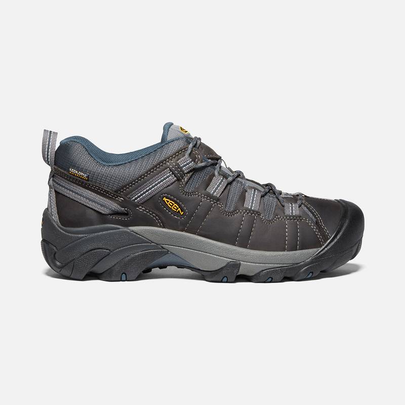 Keen Targhee II Waterproof Wanderschuhe Herren DE-56170 Gargoyle/Midnight Navy - Keen Herrenschuhe S